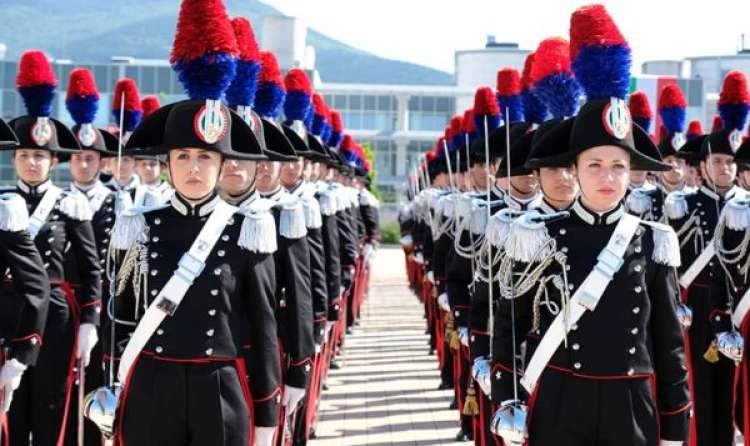 Lavorare nelle Forze armate: concorso per 3.852 allievi carabinieri