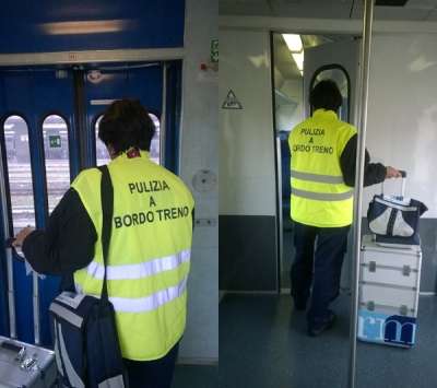 Societ&agrave; multiservizi cerca addetti alle pulizie bordo treno