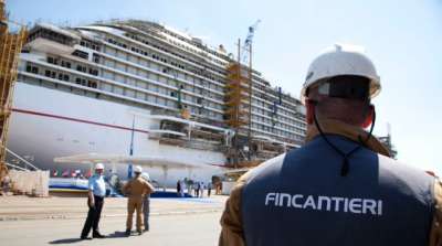 200 NELLA COSTRUZIONE DELLE SUPERNAVI DI FINCANTIERI