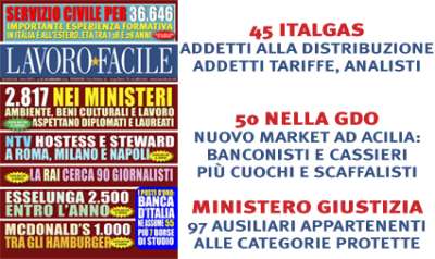 Domani torna la rivista online &ldquo;Lavoro Facile&rdquo;: 108 pagine ricche di opportunit&agrave;