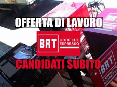 51 posti nella logistica BRT: a Guidonia e Pomezia servono impiegati