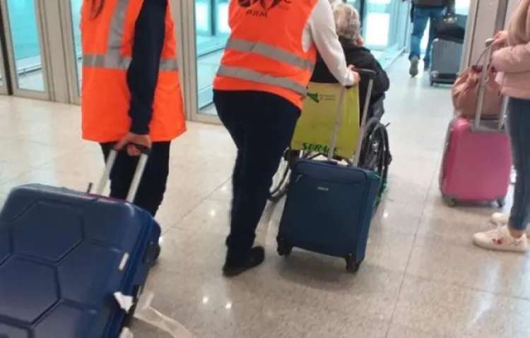 Addetti passeggeri a ridotta mobilit&agrave; per l&rsquo;aeroporto di Fiumicino