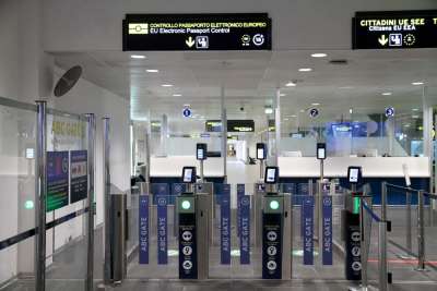 10 ADDETTI AI TORNELLI PER L'AEROPORTO DI FIUMICINO