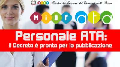 AGGIORNAMENTO DELLE GRADUATORIE PERSONALE ATA DI III FASCIA