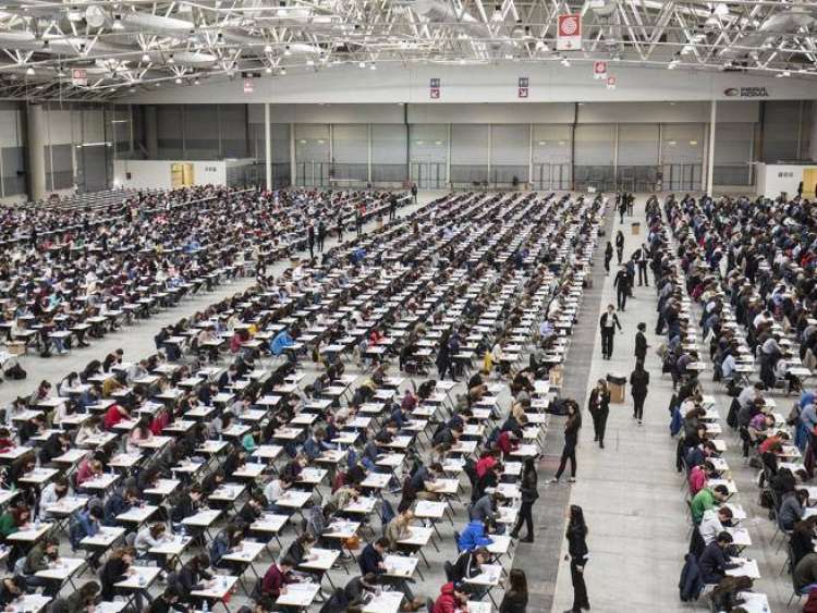 40 addetti ai servizi generali per le prove preselettive di un concorso alla Nuova Fiera di Roma