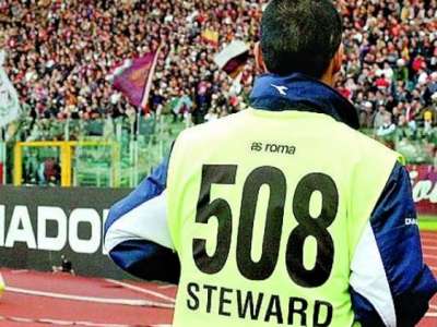 190 hostess/steward per le partite di calcio allo Stadio Olimpico di Roma