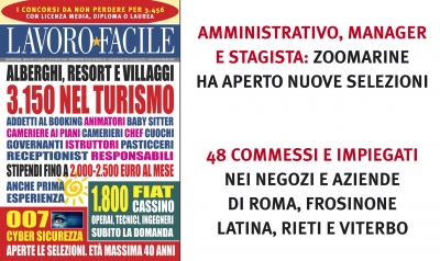 C'&Egrave; IL POSTO PER ME? SCOPRILO SUL N. 19 DI LAVORO FACILE