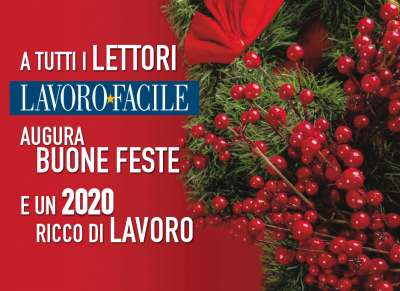 Da noi tutti di &ldquo;Lavoro Facile&rdquo; un grandissimo augurio per il nuovo anno