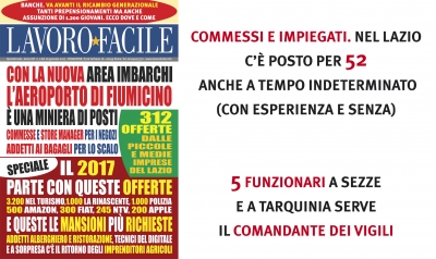 I PRIMI POSTI DEL 2017: GUARDA SE C&rsquo;&Egrave; QUELLO CHE FA PER TE