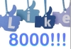 8.000 "MI PIACE" SULLA PAGINA FACEBOOK DI LAVORO FACILE