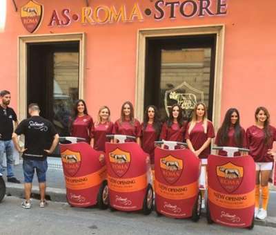 Trovaset: televisione, cinema e anche ragazze-immagine per l&rsquo;As Roma