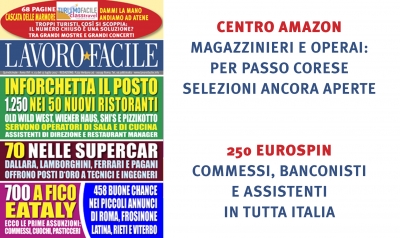 &Egrave; GRATUITAMENTE ONLINE IL NUOVO NUMERO DI LAVORO FACILE