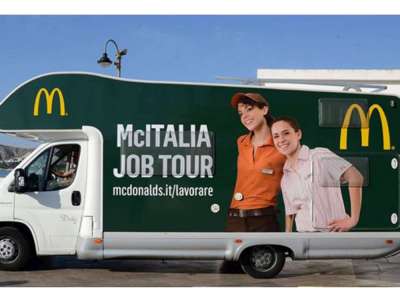 MCDONALD'S: 350 NUOVI ADDETTI ALLA RISTORAZIONE A ROMA E MILANO