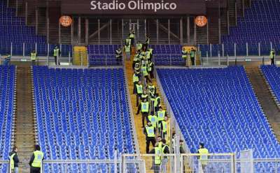 70 STEWARD PER LO STADIO OLIMPICO DOVE GIOCANO ROMA E LAZIO