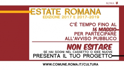 ESTATE ROMANA, ECCO IL NUOVO BANDO. PROPOSTE ENTRO IL 16 MAGGIO